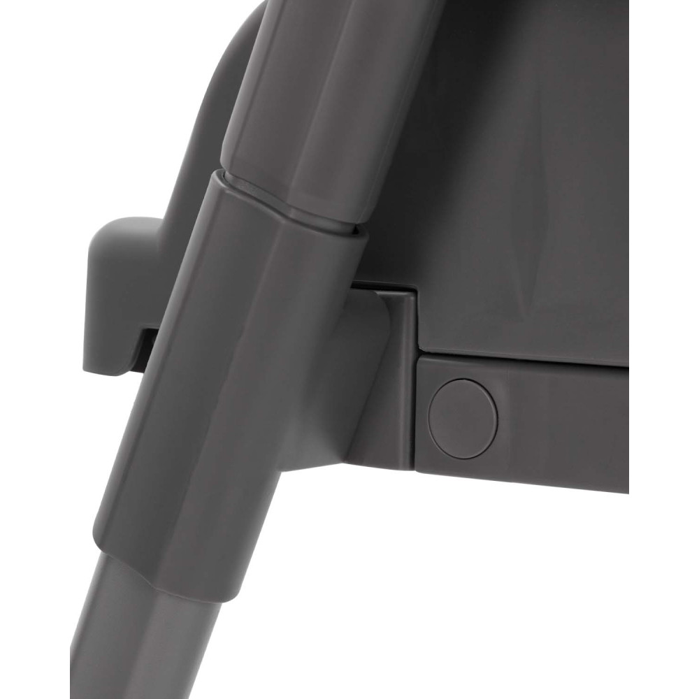 Carrello Comfort CRL-9506 - многофункциональный стульчик для кормления, компактное складывание, регулируемая высота, сиденье-бустер для взрослых детей • Royal Grey