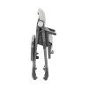 Carrello Comfort CRL-9506 - многофункциональный стульчик для кормления, компактное складывание, регулируемая высота, сиденье-бустер для взрослых детей • Royal Grey