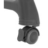 Carrello Comfort CRL-9506 - многофункциональный стульчик для кормления, компактное складывание, регулируемая высота, сиденье-бустер для взрослых детей • Royal Grey