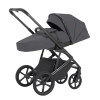Carrello Sigma CRL-6523 - универсальная коляска 2 в 1, большие колеса, компактное складывание • Club Grey