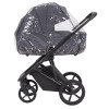 Carrello Sigma CRL-6523 - универсальная коляска 2 в 1, большие колеса, компактное складывание • Club Grey