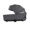 Carrello Sigma CRL-6523 - универсальная коляска 2 в 1, большие колеса, компактное складывание • Club Grey