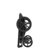 Carrello Sigma CRL-6523 - универсальная коляска 2 в 1, большие колеса, компактное складывание • Club Grey
