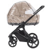 Carrello Sigma CRL-6523 - універсальна коляска 2 в 1, великі колеса, компактне складання • Fresh Beige