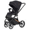 Carrello Sigma CRL-6523 - универсальная коляска 2 в 1, большие колеса, компактное складывание • Iridium Black