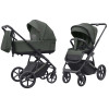 Carrello Sigma CRL-6523 - универсальная коляска 2 в 1, большие колеса, компактное складывание • Leaf Green