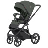 Carrello Sigma CRL-6523 - универсальная коляска 2 в 1, большие колеса, компактное складывание • Leaf Green