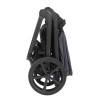 Carrello Vector CRL-6551 - легкая детская коляска 3в1 с регулировкой высоты люльки и прогулочного сиденья, с автокреслом для новорожденного Carrello Nova (0 - 15 месяцев / 40 - 87 см) • Ultimate Grey