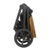 Carrello Vector CRL-6551 - легкая детская коляска 3в1 с регулировкой высоты люльки и прогулочного сиденья, с автокреслом для новорожденного Carrello Nova (0 - 15 месяцев / 40 - 87 см) • Golden Beige