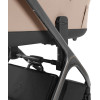 Carrello Vector CRL-6551 - легкая детская коляска 3в1 с регулировкой высоты люльки и прогулочного сиденья, с автокреслом для новорожденного Carrello Nova (0 - 15 месяцев / 40 - 87 см) • Mellow Beige