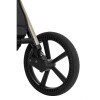 Carrello Vector CRL-6550 - легка дитяча коляска 3в1 з регулюванням висоти люльки та прогулянкового сидіння, з автокріслом для новонародженого Carrello Nova (0 - 15 місяців / 40 - 87 см) • Pearl Black