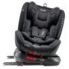 Bair Uno 360 i-Size - автокресло для детей (с рождения до 12 лет / 40 - 150 см), поворотное (360°), крепление ISOFIX • TB-01 Total Black