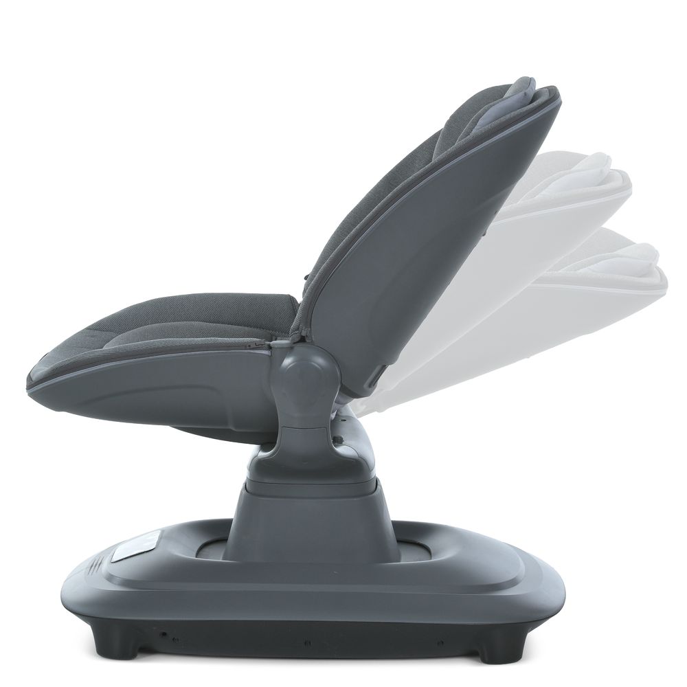 Mastela 8977 - детский укачивающий центр от рождения, управление через мобильное приложение (iOS, Android), питание от сети • Темно-серый