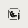 Cybex Aton B2 i-Size - легке автокрісло для немовля (від народження до 12 місяців /  45 - 87 см) • Volcano Black