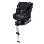El Camino i-Hold Plus ME 1189 - автокресло для детей (с рождения до 12 лет / 40 - 150 см), поворотное (360°), мягкая обивка из дышащих материалов, крепление ISOFIX с упором в пол • Black