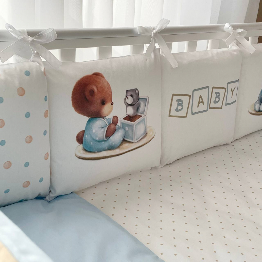 Постельный комплект Маленькая Соня Арт Дизайн Baby Teddy 6 предметов (0239107) Постельный комплект Маленькая Соня Арт Дизайн Baby Teddy 6 предметов (0239107)
