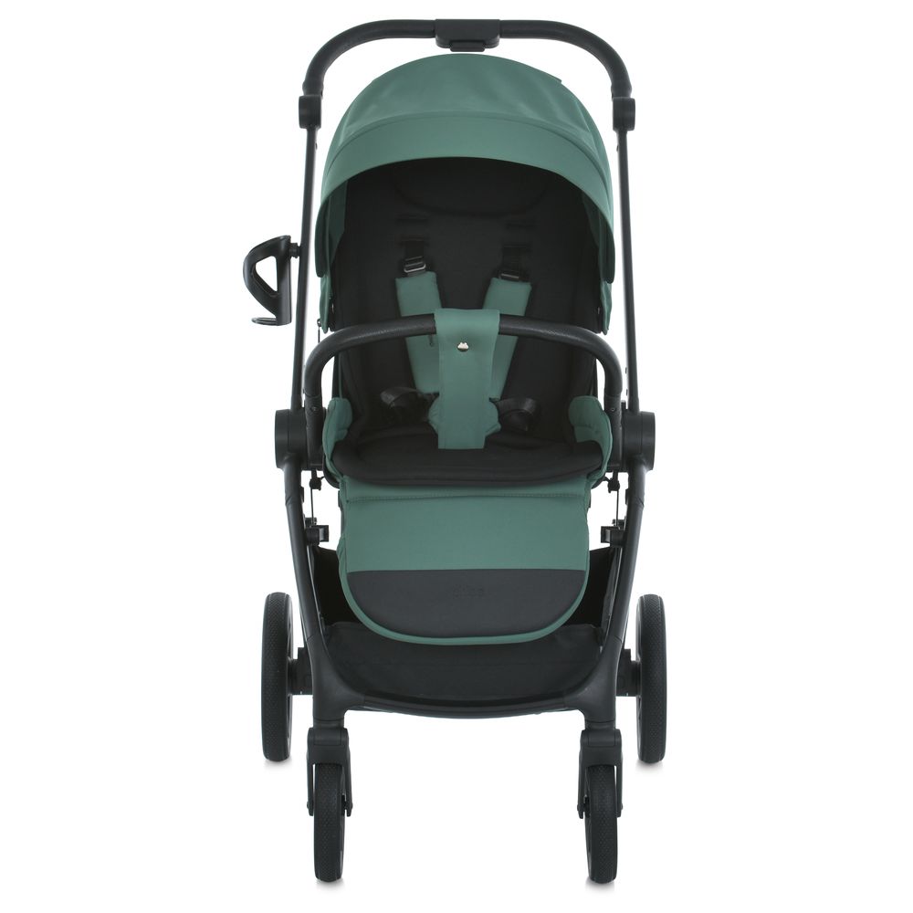 El Camino Chloe ME 1191 - прогулянкова дитяча коляска, регульована батьківська ручка • Smoke Green El Camino Chloe ME 1191 - прогулянкова дитяча коляска, регульована батьківська ручка • Smoke Green