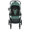 El Camino Chloe ME 1191 - прогулянкова дитяча коляска, регульована батьківська ручка • Smoke Green