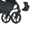 El Camino Chloe ME 1191 - прогулянкова коляска з реверсивним блоком, регульована батьківська ручка, великі колеса • Black
