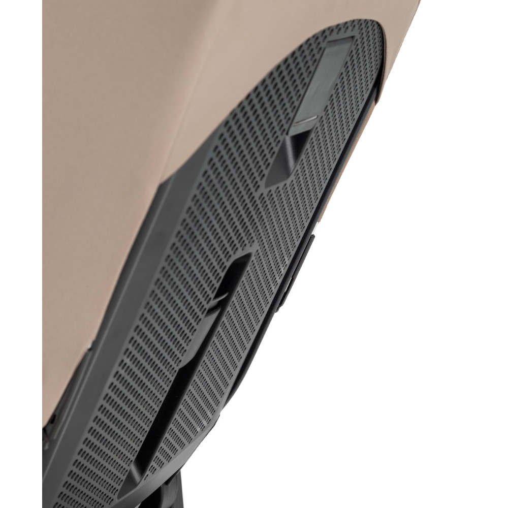 Carrello Ultra CRL-6527 - легкая детская коляска 2в1, термолюлька, телескопическая ручка, регулируемые по высоте люлька и сиденье • Floral Beige