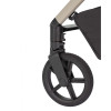 Carrello Ultra CRL-6527 - легкая детская коляска 2в1, термолюлька, телескопическая ручка, регулируемые по высоте люлька и сиденье • Floral Beige
