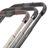 Carrello Ultra CRL-6527 - легкая детская коляска 2в1, термолюлька, телескопическая ручка, регулируемые по высоте люлька и сиденье • Floral Beige