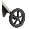 Carrello Ultra CRL-6527 - легкая детская коляска 2в1, термолюлька, телескопическая ручка, регулируемые по высоте люлька и сиденье • Floral Beige