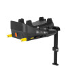 Carrello Vega CRL-14101/2 - детское раскладное автокресло для новорожденного с вращающейся базой, автолюлька (0 - 15 месяцев / 40 - 87 см), крепление ISOFIX с упором в пол • Absolute Black