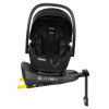 Carrello Vega CRL-14101/2 - детское раскладное автокресло для новорожденного с вращающейся базой, автолюлька (0 - 15 месяцев / 40 - 87 см), крепление ISOFIX с упором в пол • Absolute Black