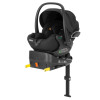 Carrello Vega CRL-14101/2 - детское раскладное автокресло для новорожденного с вращающейся базой, автолюлька (0 - 15 месяцев / 40 - 87 см), крепление ISOFIX с упором в пол • Absolute Black