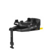 Carrello Vega CRL-14101/2 - детское раскладное автокресло для новорожденного с вращающейся базой, автолюлька (0 - 15 месяцев / 40 - 87 см), крепление ISOFIX с упором в пол • Absolute Black