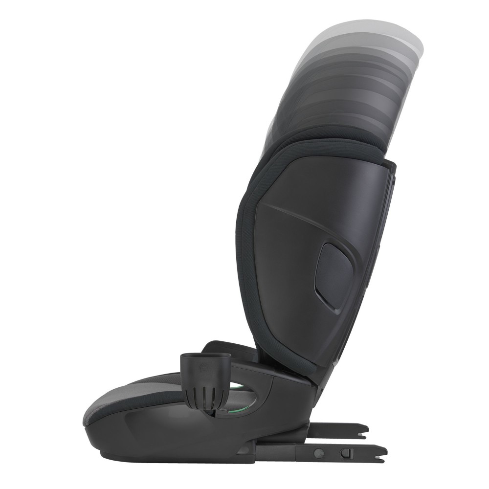 Espiro Theta - автокресло для детей (от 3.5 до 12 лет / 100 - 150 см), съемный подстаканник • 110 Onyx