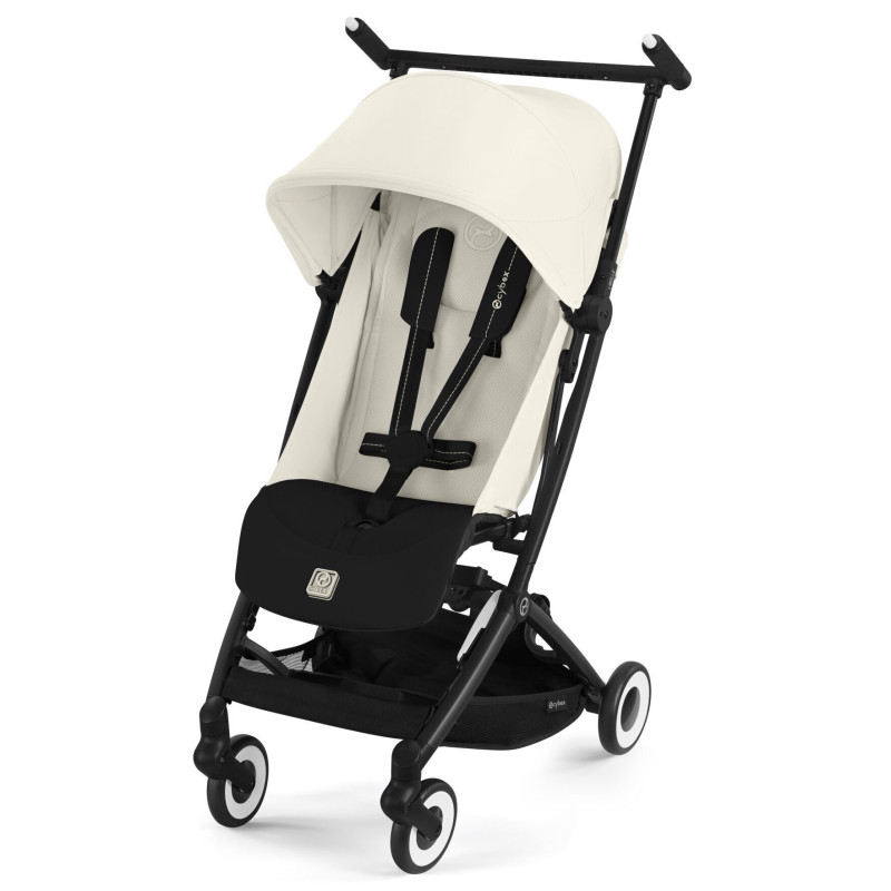 Cybex Libelle - прогулянковий візок для подорожей, легка компактна коляска, ручна поклажа • Canvas White