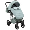 Adamex Nola Natura - дитяча коляска 2 в 1, багатофункціональний візочок для новонароджених, покращена вентиляція • Mint (8)