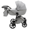 Adamex Nola Natura - дитяча коляска 2 в 1, багатофункціональний візочок для новонароджених, покращена вентиляція • Moon (9) 