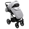 Adamex Nola - дитяча коляска 2 в 1, багатофункціональний візочок для новонароджених • Light Grey (PS-48)