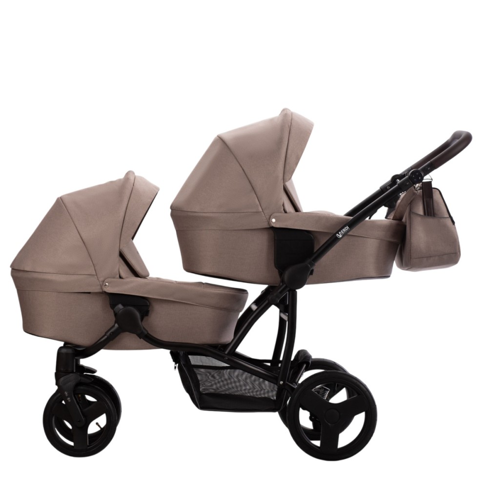 Verdi For 2 2025 - коляска для двійні • Beige (02)