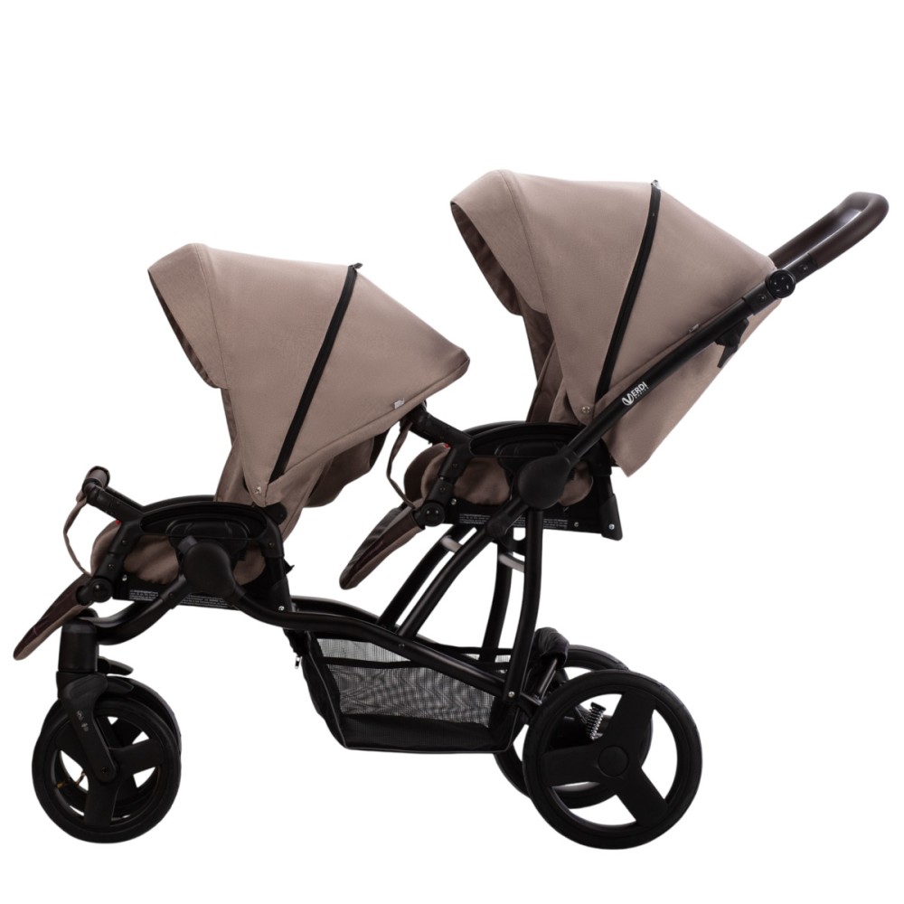Verdi For 2 2025 - коляска для двійні • Beige (02)