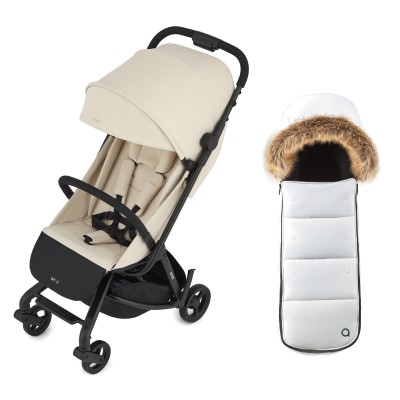 Anex Air-Z - легкая прогулочная коляска для путешествий, компактное складывание, подходит для новорожденного • Oaty (Az-14) - BLACK FRIDAY - зимний конверт в подарок!