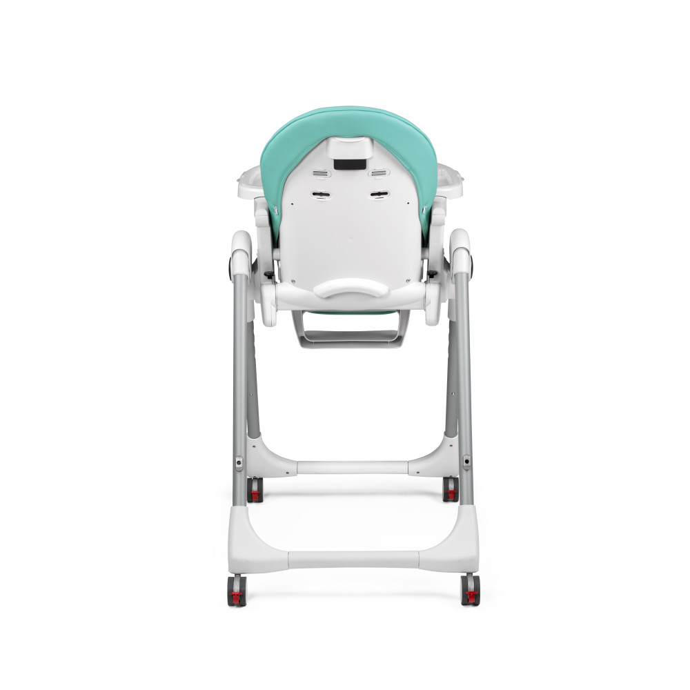 Peg Perego Prima Pappa Follow Me - стільчик для годування, шезлонг для новонароджених (регулювання по висоті, нахил спинки, регулювання підніжки), чохол з екошкіри, 4 колеса, компактне складання • Tahiti Peg Perego Prima Pappa Follow Me - стільчик для годування, шезлонг для новонароджених (регулювання по висоті, нахил спинки, регулювання підніжки), чохол з екошкіри, 4 колеса, компактне складання • Tahiti