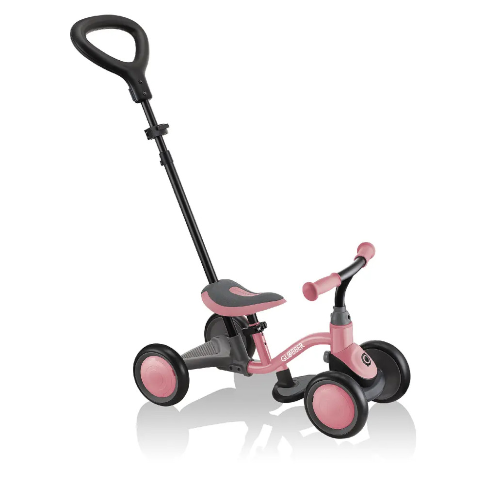 Globber Learning Bike Deluxe - розвиваючий біговел 3 в 1 для дітей віком від 1 року • Pink