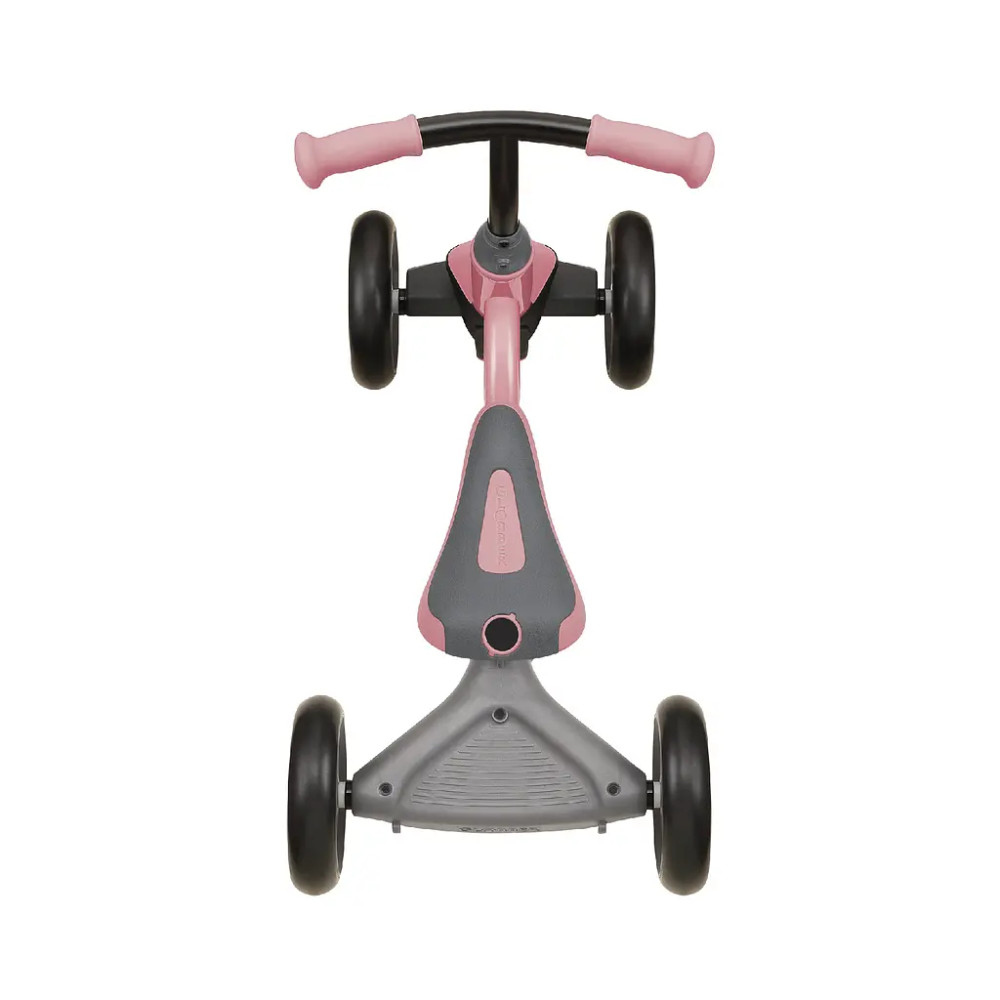 Globber Learning Bike Deluxe - розвиваючий біговел 3 в 1 для дітей віком від 1 року • Pink
