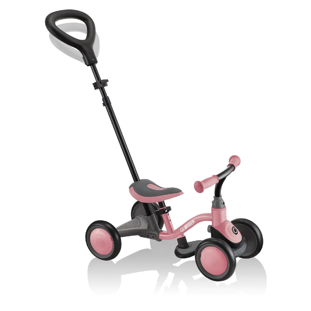 Globber Learning Bike Deluxe - розвиваючий біговел 3 в 1 для дітей віком від 1 року • Pink