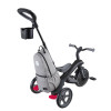Globber Explorer Trike 4в1 Deluxe Play - дитячий велосипед-трансформер з батькіською ручкою, біговел, з сумкою для речей та тримачем для пляшечки • Grey