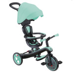 Globber Explorer Trike 4в1 - дитячий велосипед-трансформер з батькіською ручкою, біговел • Mint Globber Explorer Trike 4в1 - дитячий велосипед-трансформер з батькіською ручкою, біговел • Mint