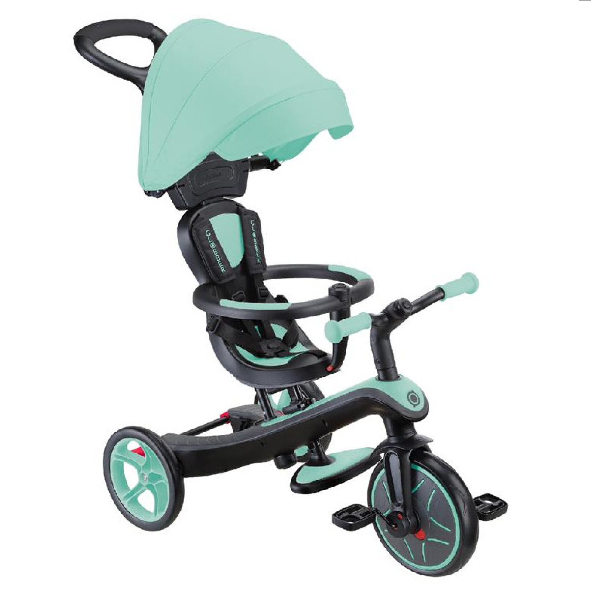 ほぼ新品 Globber Explorer trike グリーン三輪車 Детский велосипед с родительской ручкой, беговел Globber Explorer