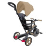 Globber Explorer Trike 4в1 - дитячий велосипед-трансформер з батькіською ручкою, біговел • Sand Beige
