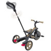 Globber Explorer Trike 4в1 - дитячий велосипед-трансформер з батькіською ручкою, біговел • Sand Beige