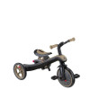 Globber Explorer Trike 4в1 - дитячий велосипед-трансформер з батькіською ручкою, біговел • Sand Beige