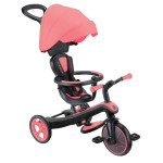 Globber Explorer Trike 4в1 - дитячий велосипед-трансформер з батькіською ручкою, біговел • Pink Globber Explorer Trike 4в1 - дитячий велосипед-трансформер з батькіською ручкою, біговел • Pink